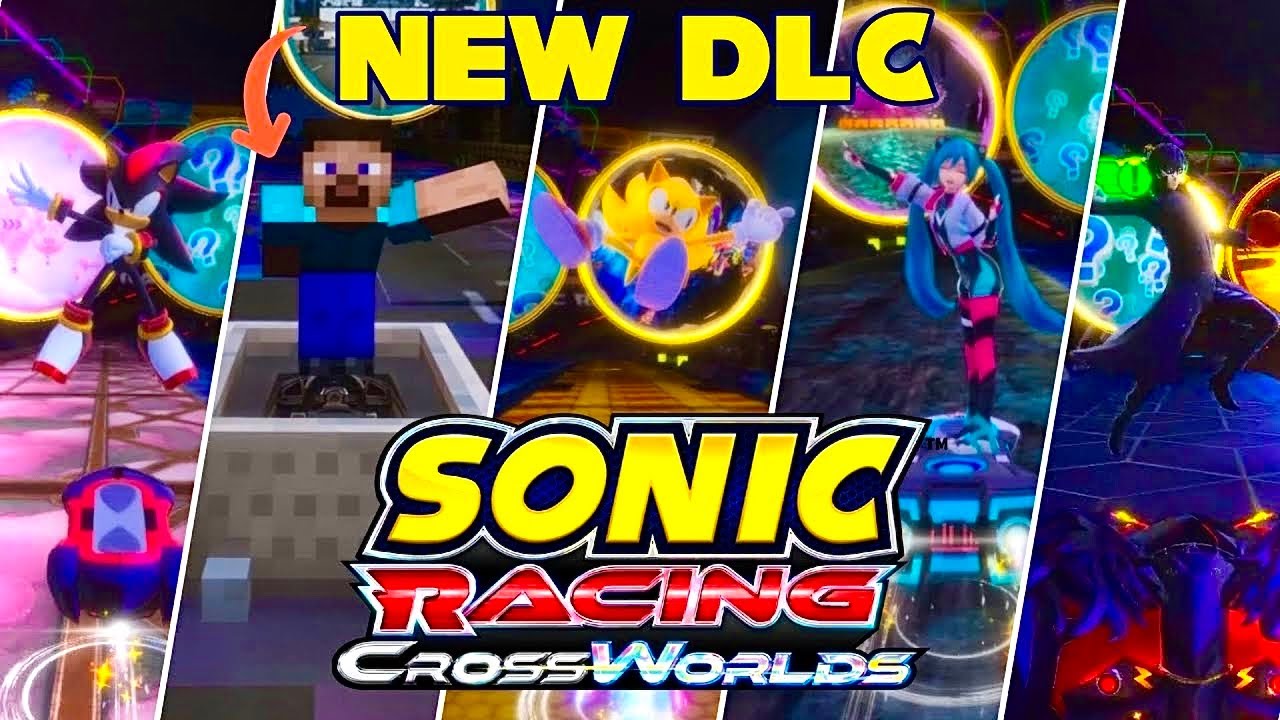 All Track Select Animations in Sonic Racing: CrossWorlds