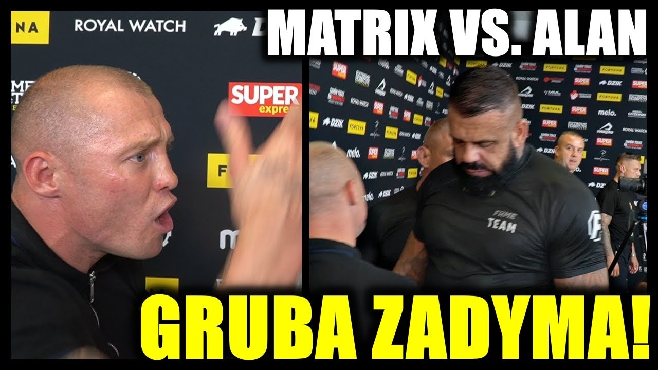 ZADYMA! Matrix rusza na Alana Kwiecińskiego w media roomie: 