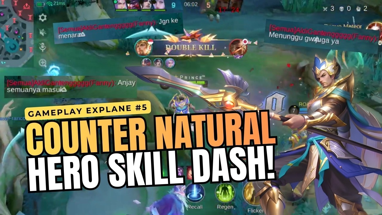 Minsitthar Counter Hero Skill Dash! - Gameplay EXP Lane #Part5 | Bikin Lawan Pusing Ngga Berkutik!