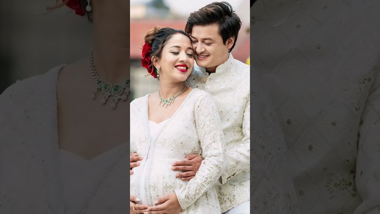 Karishma KC (Basnet) & Salon Basnet blessed with a baby girl #viral #news #nepal #film #facts