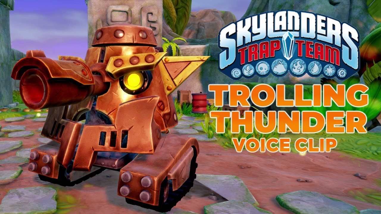 Skylanders Trap Team - Trolling Thunder voice clip - English