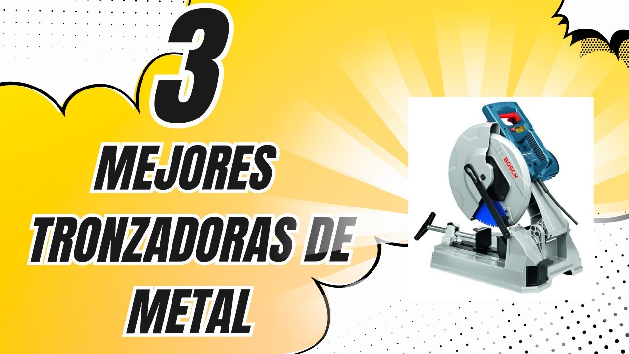 👍 Las 3 mejores tronzadoras de metal de Amazon [2024]