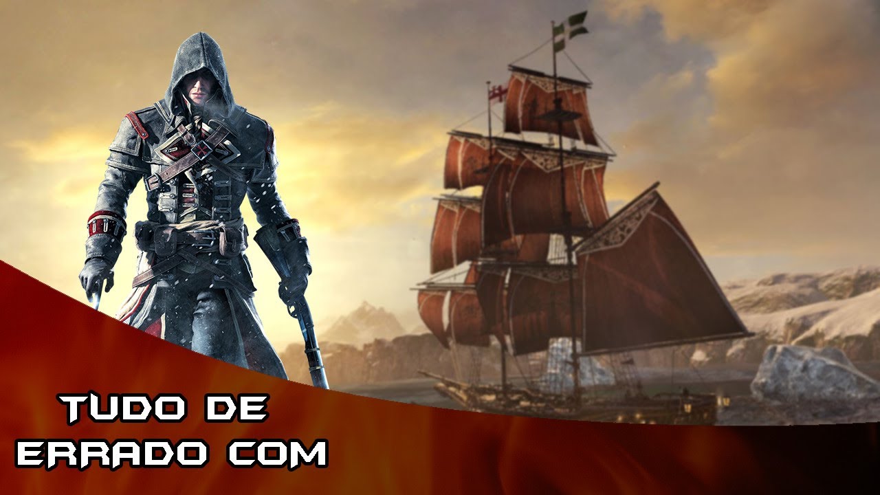 Tudo De Errado Com Assassin's Creed Rogue Em 19 Minutos