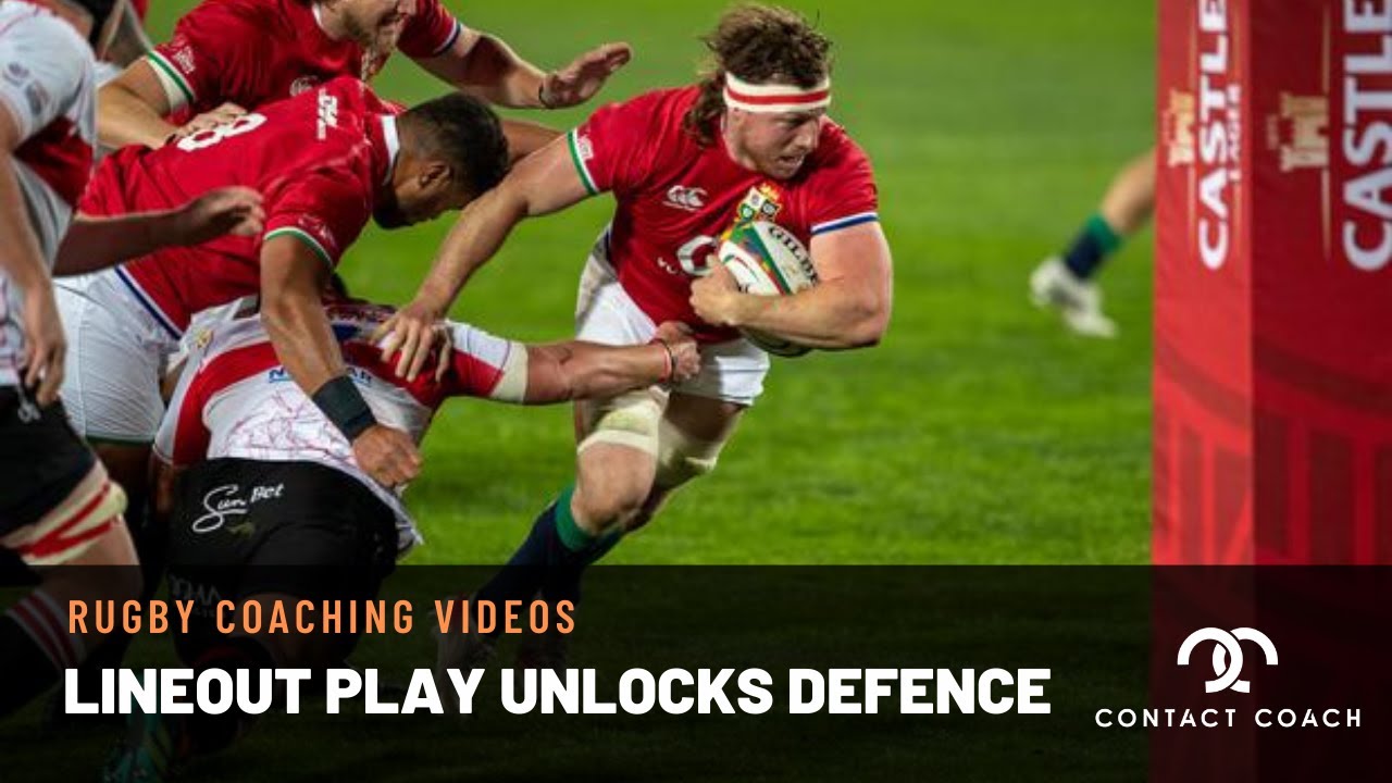 British & Irish Lions Lineout Play Unlocks Defence
