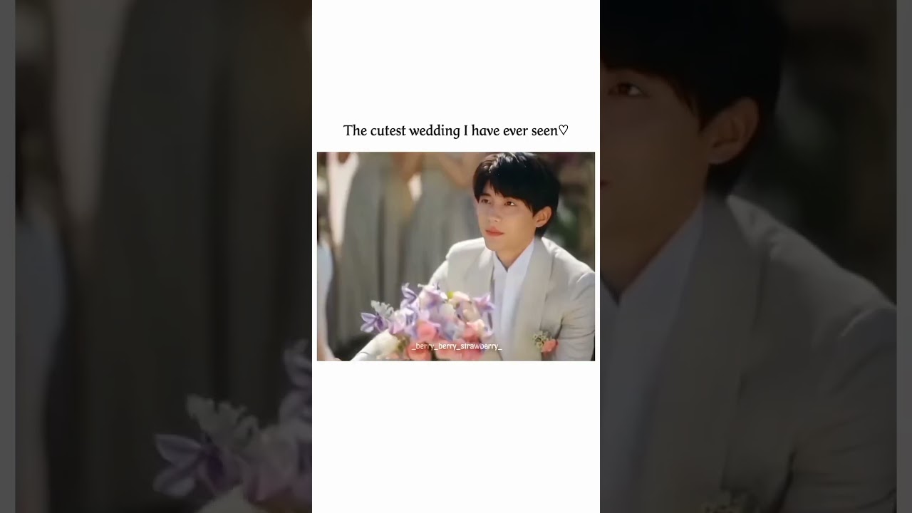 The cutest wedding I have ever seen 😍 #linyi #status #pleasesubscribe #love #weding @YouTube