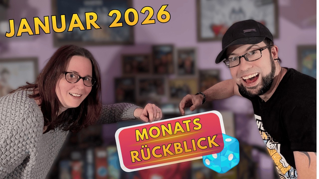 🎲 Monatsrückblick Januar 2026 | Brettspiel-Highlights, Überraschungen & Enttäuschungen + Giveaway