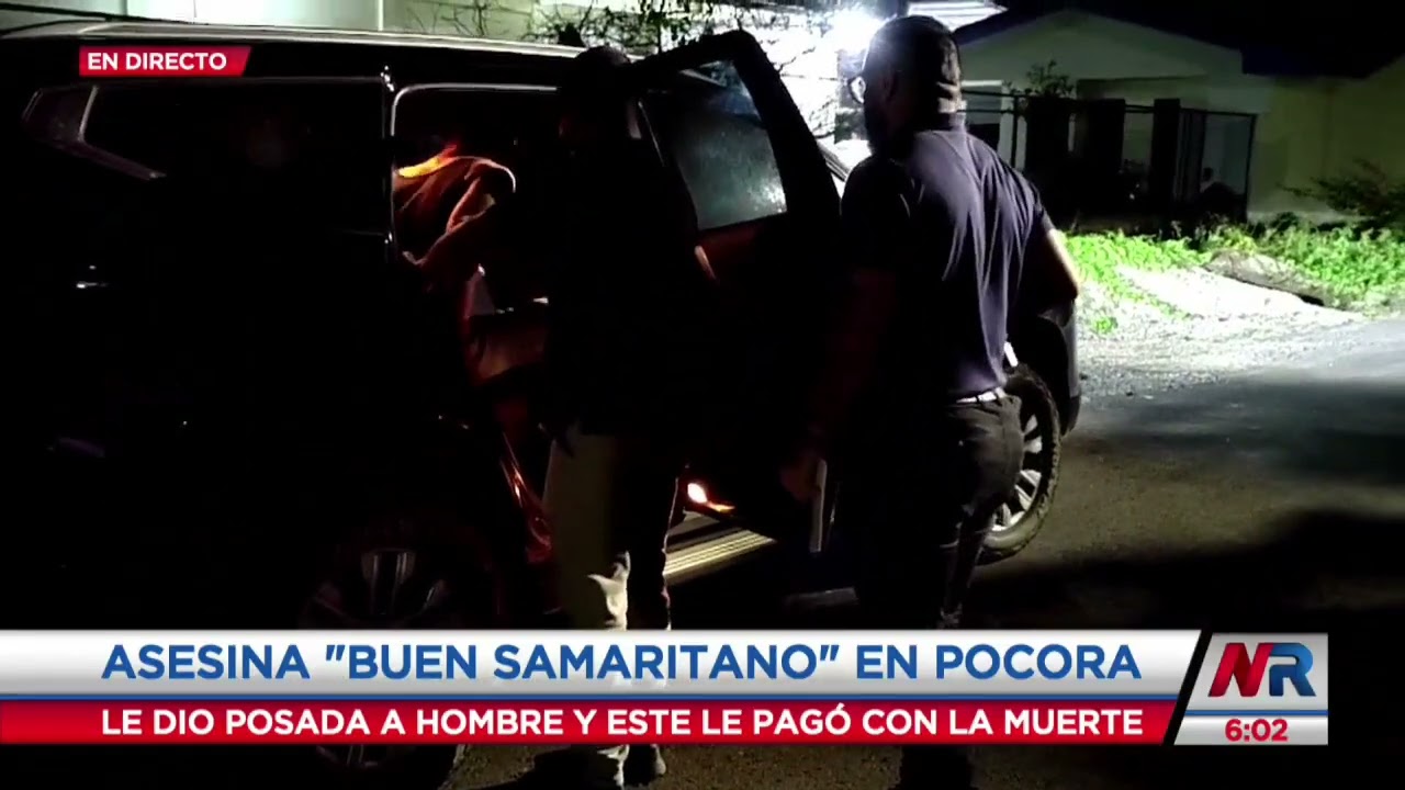 Joven le dio posada a un hombre y este le pagó con la muerte