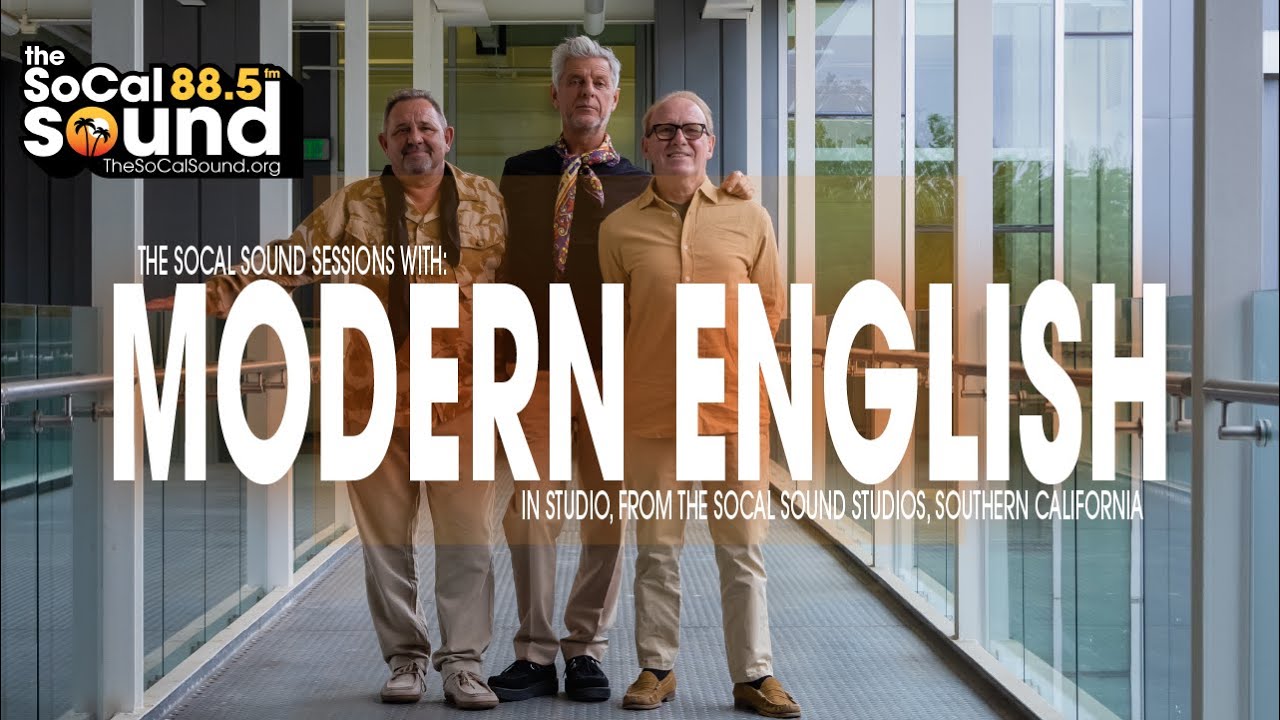 Modern English LIVE on 88.5FM The SoCal Sound