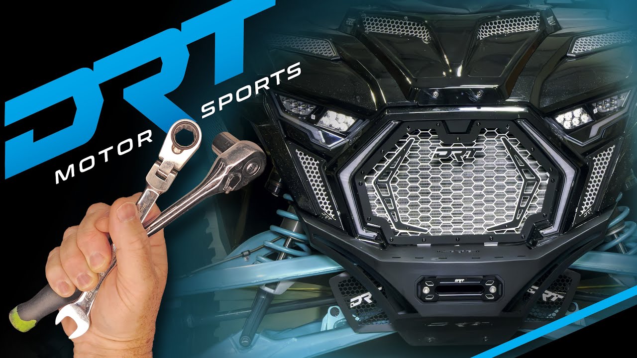 Installation Guide DRT Motorsports Aluminum Lower Front Grill kit for Polaris 2025+ RZR Pro Series