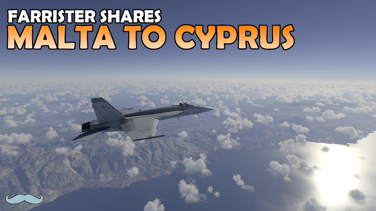 Mediterranean Flight from Malta to Cyprus | Microsoft Flight Simulator 4K Cinematic Video