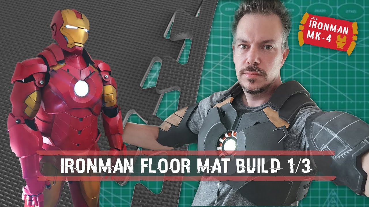 EVA Foam Iron Man cosplay build part 1