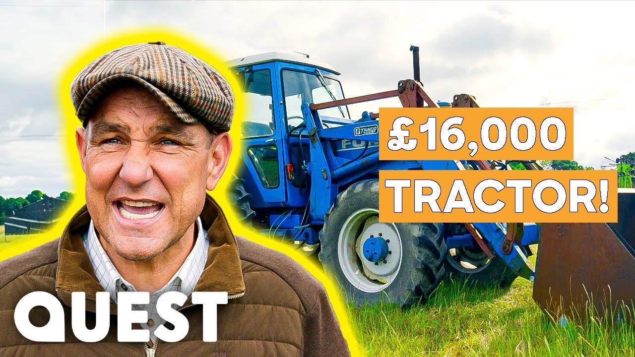Vinnie Jones REFUSES To Pay £16,000 For 7810 Tractor! | Vinnie Jones In The Country
