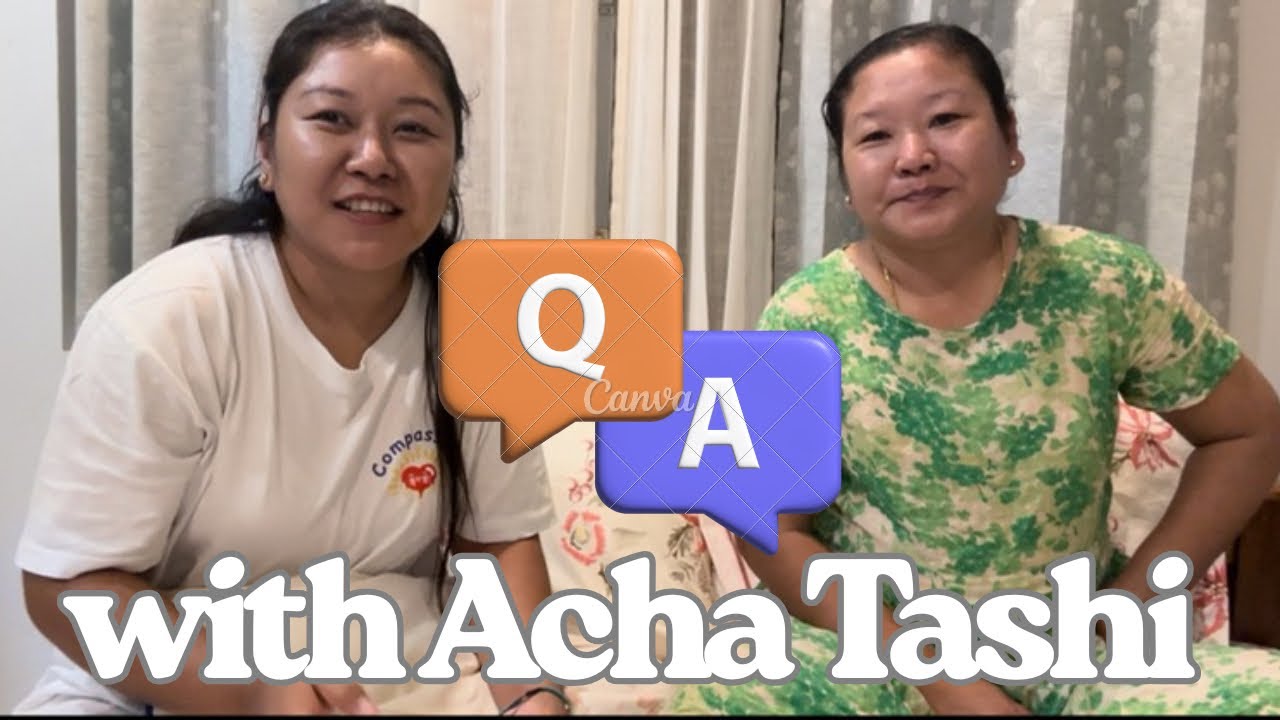 Q&A with my sister ACHA TASHI || Tibetan vlogger || Derab woeser 