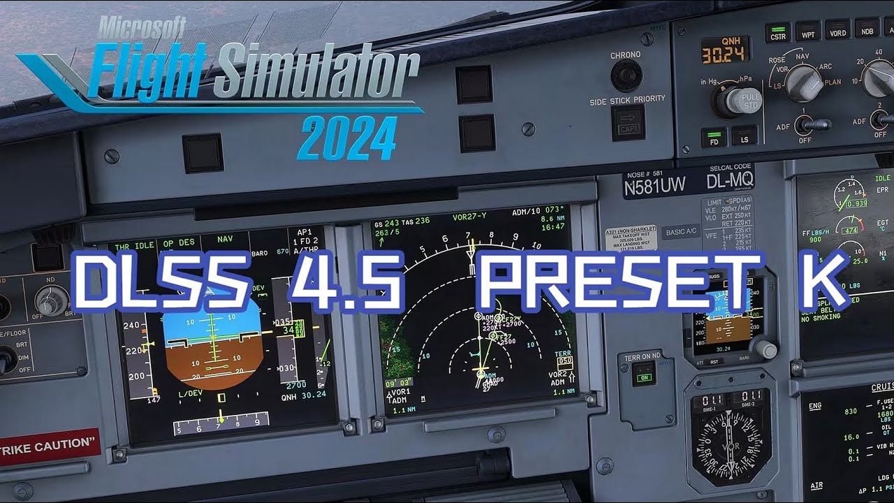 MSFS2024 | Fenix A321 | GMAD VOR/DME approach Rwy27