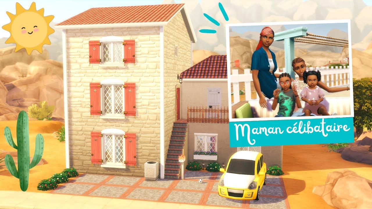 MAISON MAMAN CÉLIBATAIRE | RÉNOVATION DES MONDES SIMS 4