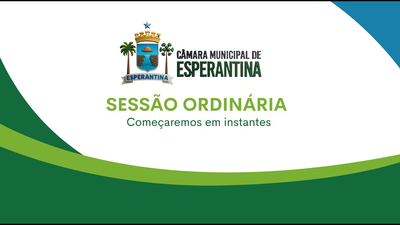 Sessão Ordinária  I Câmara Municipal de Esperantina Piauí 06.02.2026