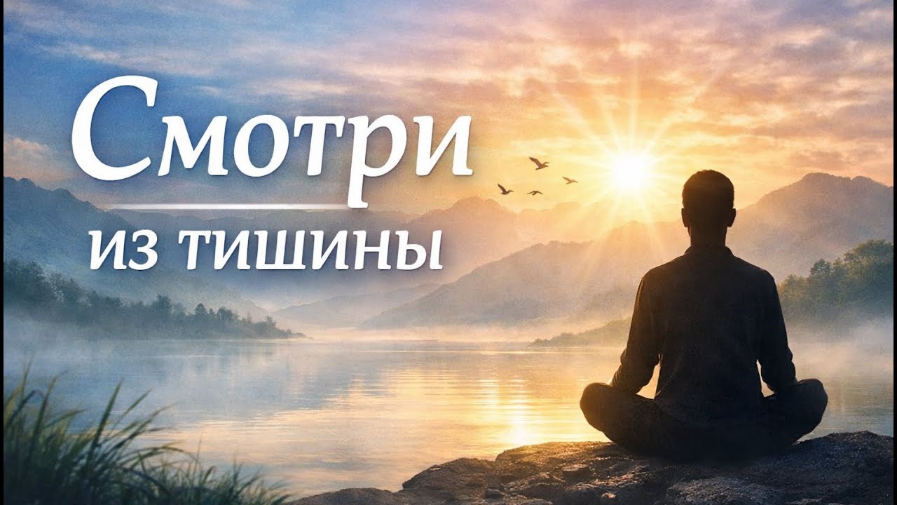 Как смотреть из тишины? Практика внутреннего безмолвия и жизни из покоя.