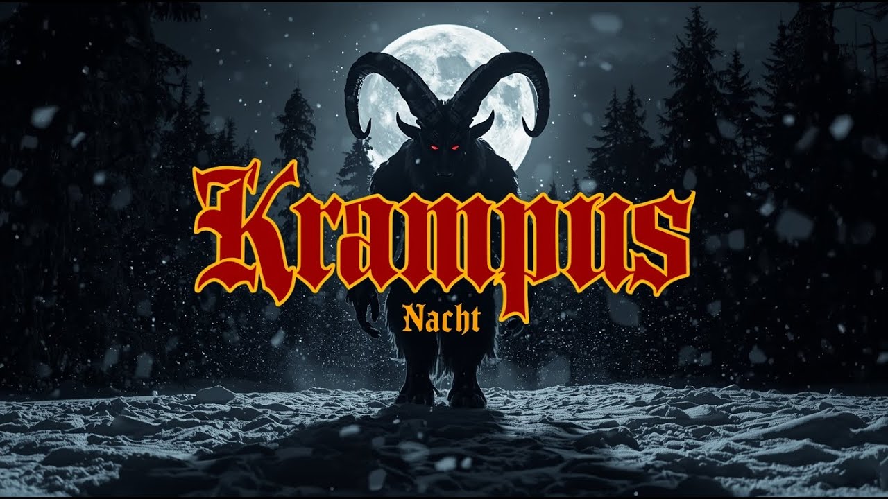Krampusnacht! Krampus is coming! - &ldquo;Komm mit mir!&rdquo; &mdash; &ldquo;Come with me!&rdquo;