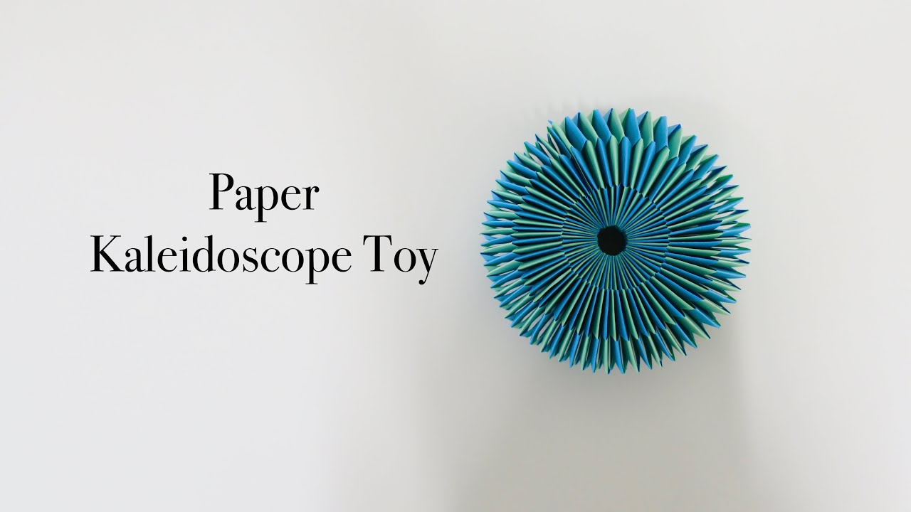 Paper Kaleidoscope Toy