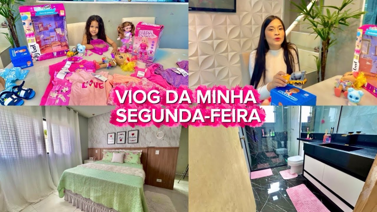 FAXINA NO QUARTO E BANHEIRO| MOSTRANDO OS PRESENTES DO DIA DAS CRIANÇAS DA MINHA FILHA E DO MEU NETO