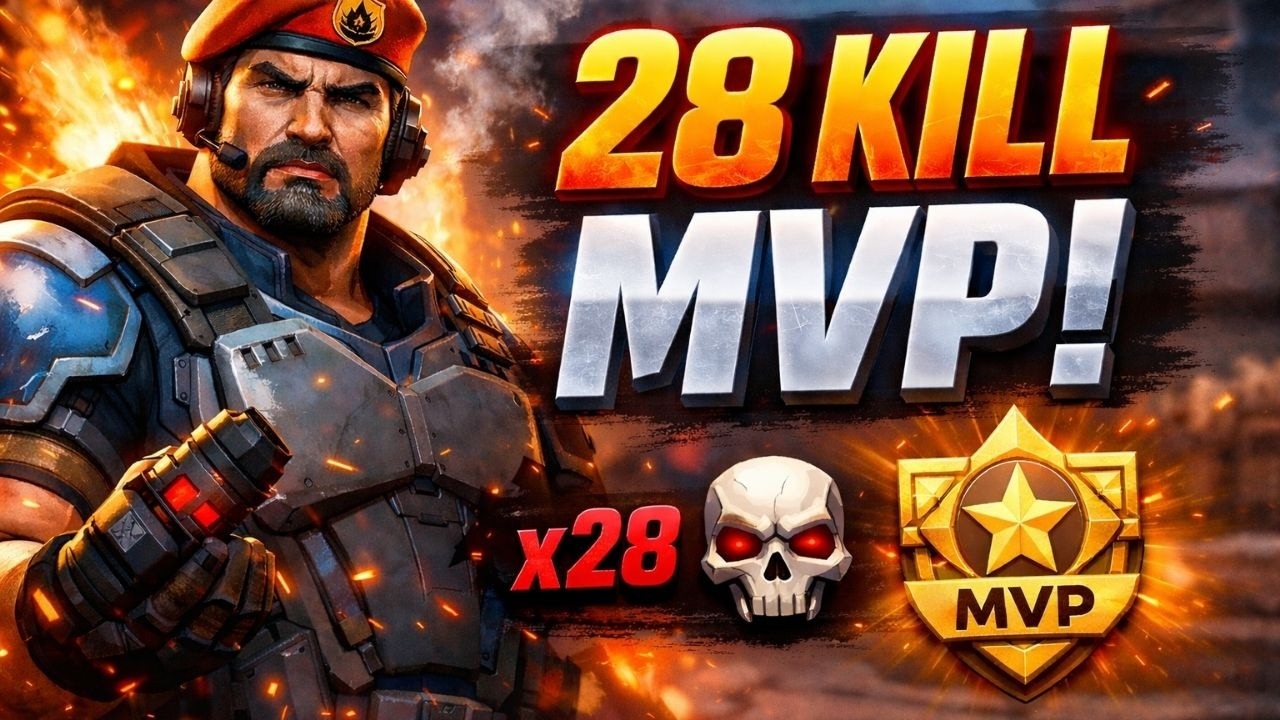 BRIMSTONE İLE 28 KILL! 🔥 MVP OLARAK TAKIMI TAŞIDIM (Valorant Maç Özeti)