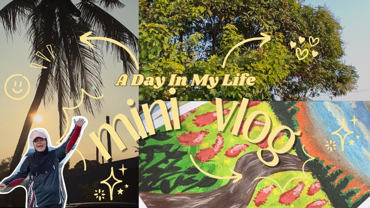 MINI VLOG 🫶🏻drawing 🎨swimming🏊🏻‍♀️