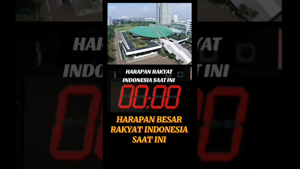 Harapan besar rakyat Indonesia 