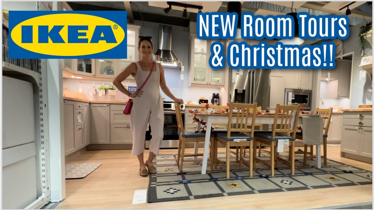 NEW Room Tours! & Christmas 2025! What's New at IKEA?! Home Organization Inspiration! shop With Me!