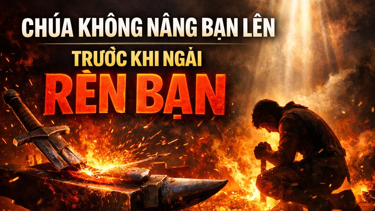 Chúa Không Nâng Bạn Lên Trước Khi Ngài Rèn Bạn