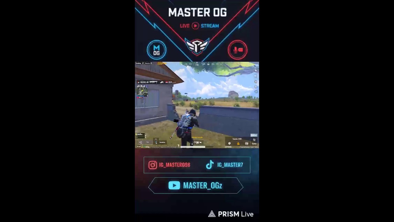 Live streaming of MASTER OG