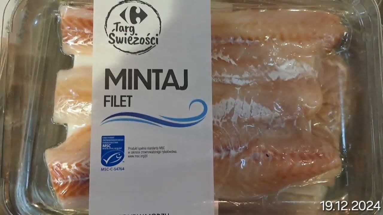 Mintaj filet cena 19.12.2024
