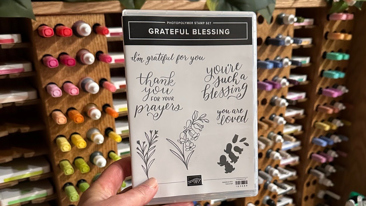 Card Making 101 for Beginners #6 with Stampin' Up! Grateful Blessing