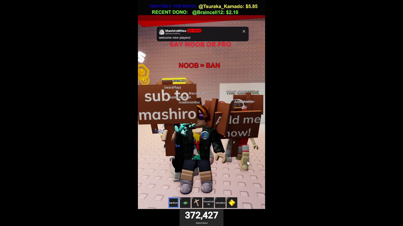 🔴Live Roblox Play with viewers and subscribers | Mashiro