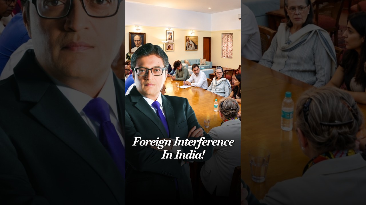Arnab&rsquo;s Warning On Foreign Interference: Who Is Influencing India&rsquo;s Politics?