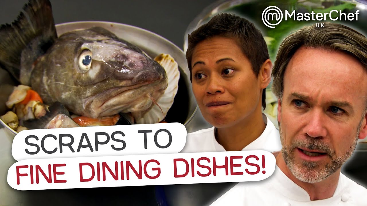 Scraps To Riches | Professional Chefs Turn Scraps Into Fine Dining | MasterChef UK