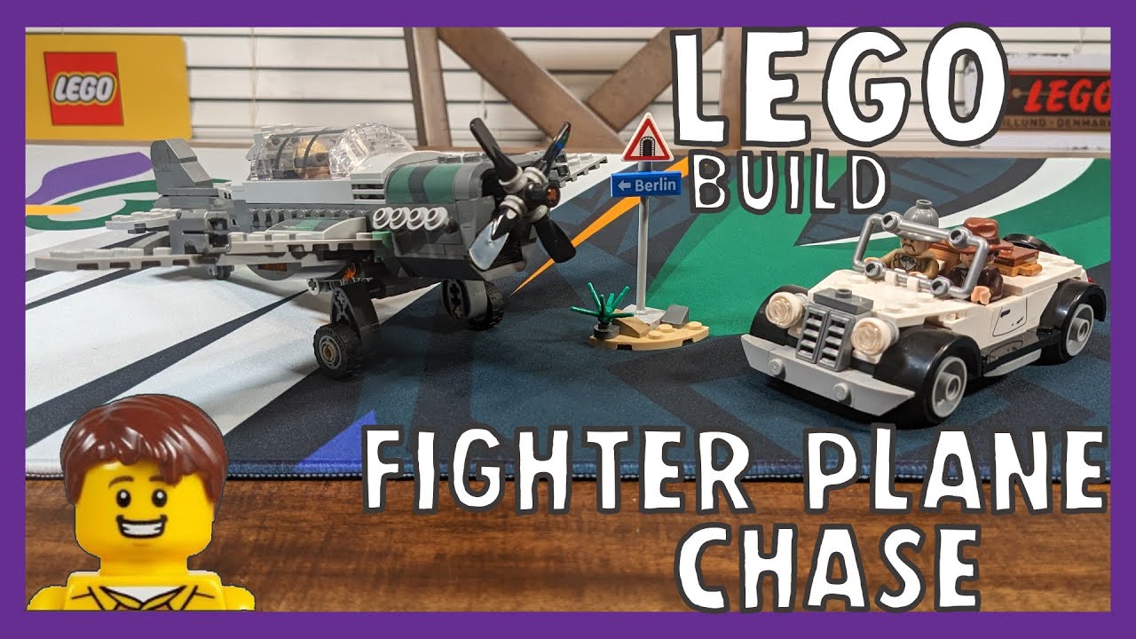 #Build and #Review - #Lego Fighter Plane Chase - Set #77012