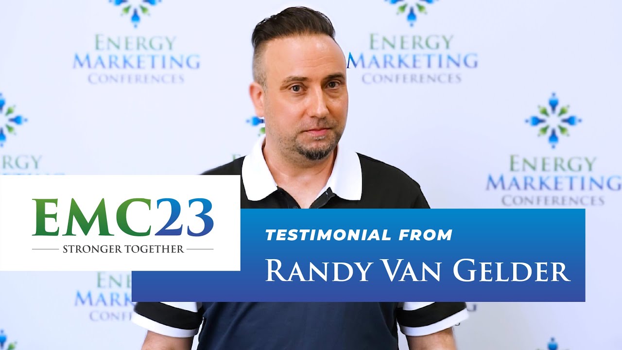 EMC23 Testimonial - Randy Van Gelder, Stormcrest Software