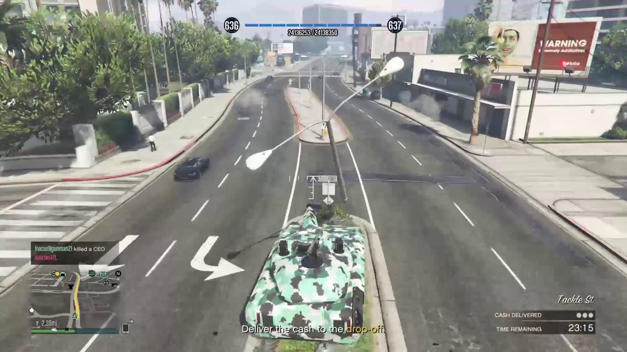 GTA Khanjali tank kill montage