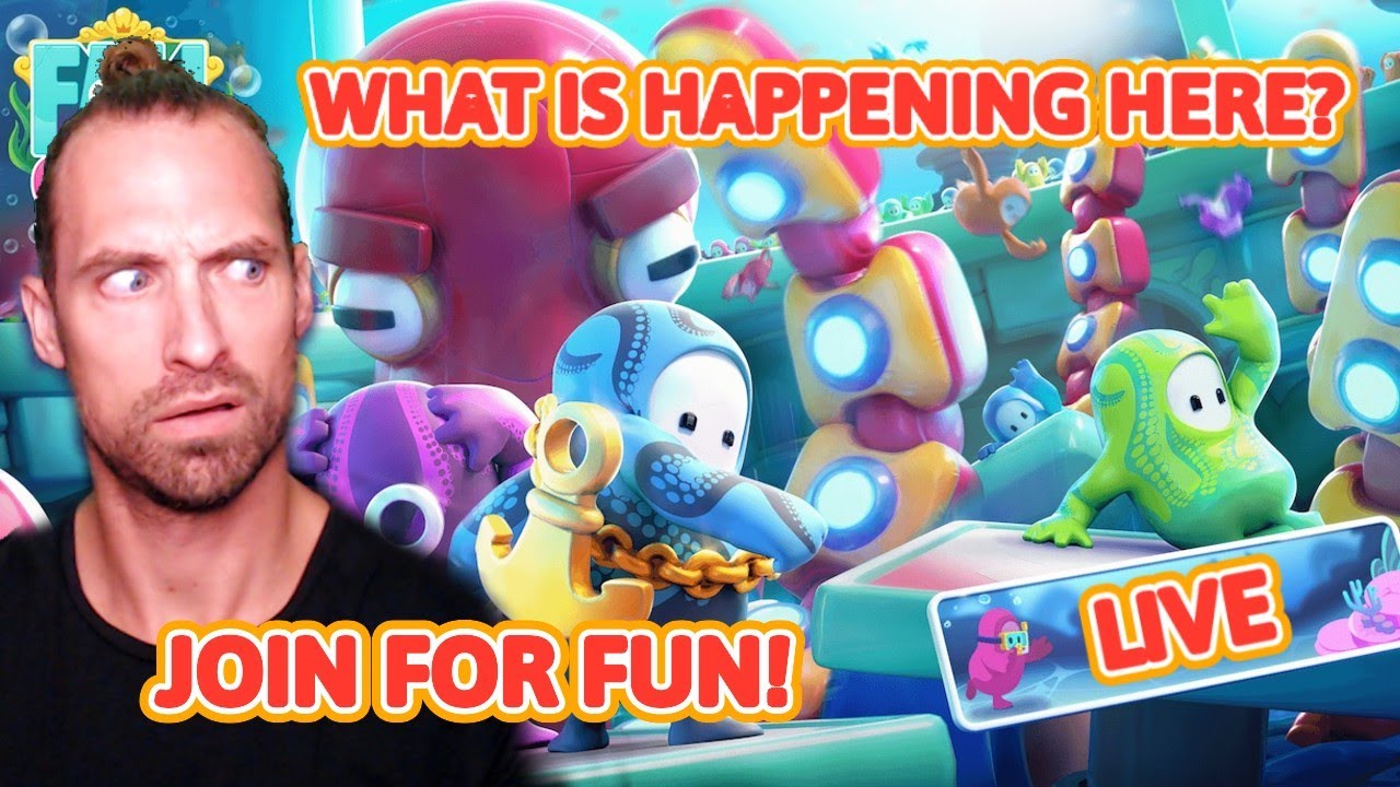 FALL GUYS LIVESTREAM! FALL GUYS CUSTOMS 