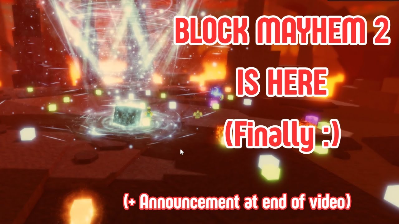 Block Mayhem 2 IS HERE!!! | Block Mayhem Roblox