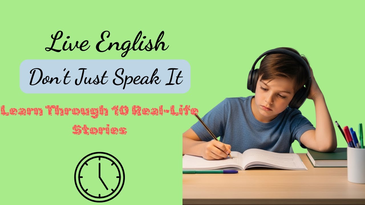 Live English, Don’t Just Speak It | Learn Through 10 Real-Life Stories