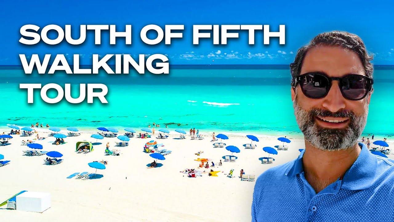 SOUTH BEACH Miami Walking Tour - South of Fifth