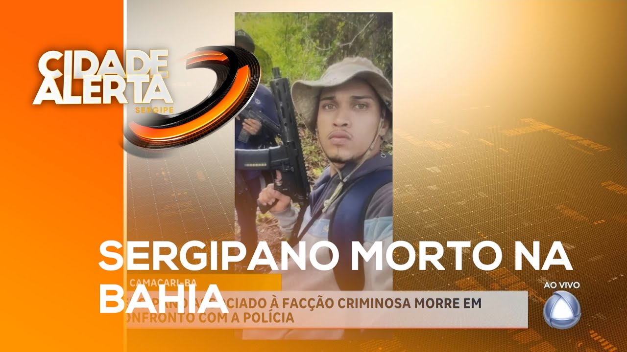 Sergipano associado à facção criminosa morre em confronto com a polícia em Camaçari