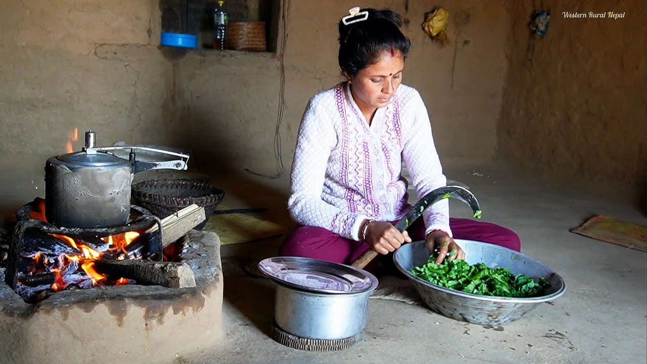Authentic Cooking: Simple Nepali Village Food from Farm to Kitchen