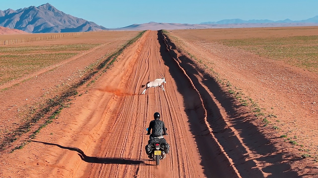 Exploring Namibia Africa by motorbike - Episode 1