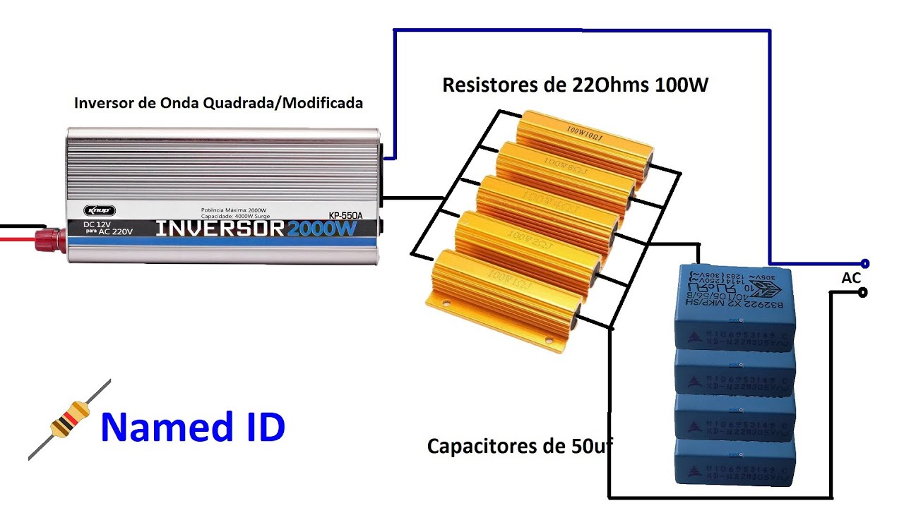 Como transformar Inversor de Onda Quadrada/Modificada em Onda Senoidal Pura