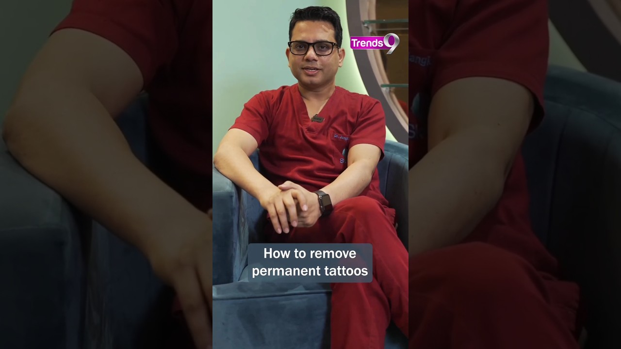 How to remove permanent tattoos? | @skinqure @Trends9official