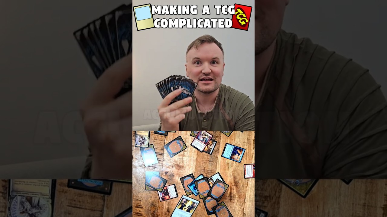 Избегайте сложного дизайна TCG 