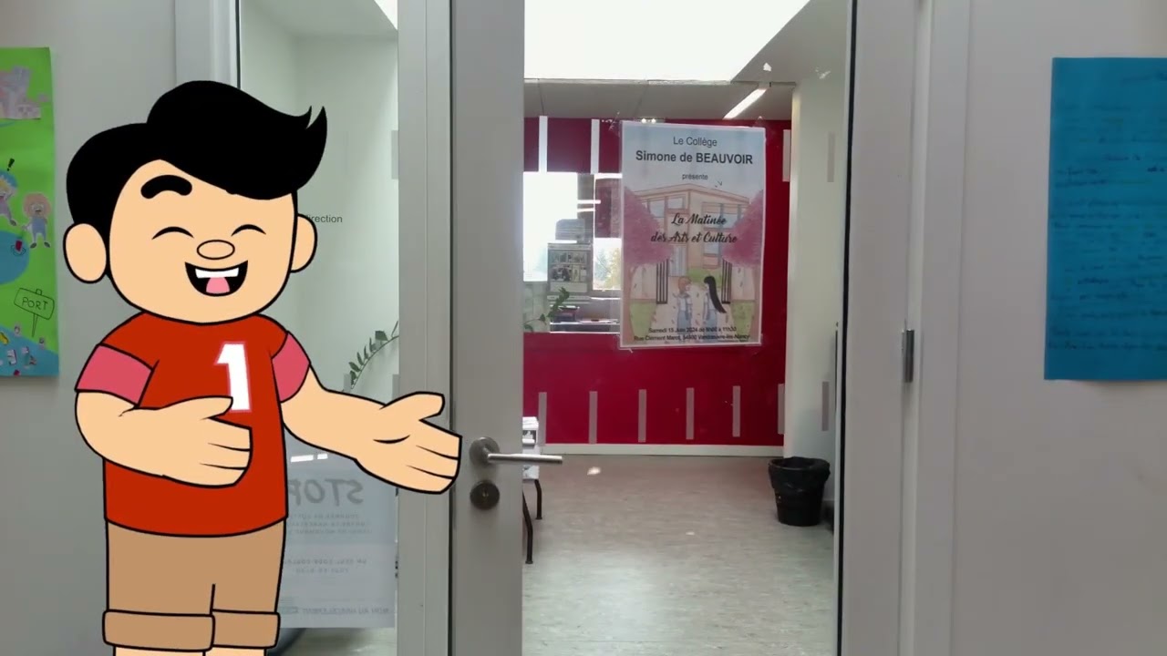 Visite du collège Simone de Beauvoir à Vandoeuvre les Nancy