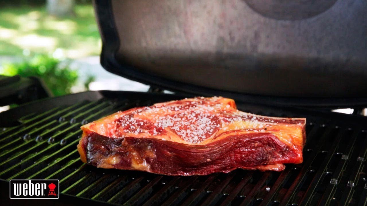 Chulet&oacute;n en barbacoa - Weber
